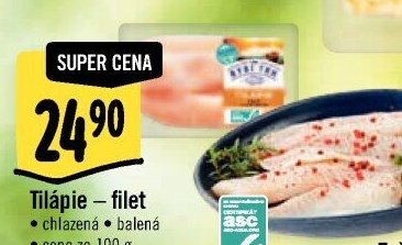 Tilápie - filet