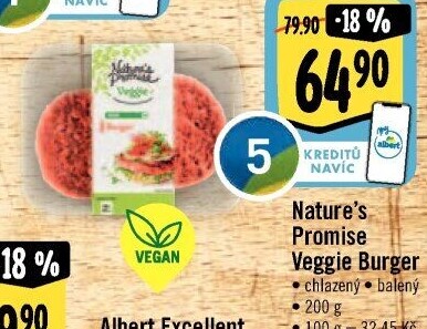 Burger Veggie Bio Nature'