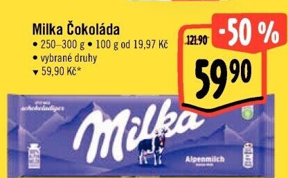 Čokoláda Milka