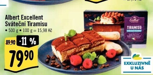 Dezert Tiramisu Albert Excellent