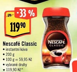 Instantní káva Nescafé Classic
