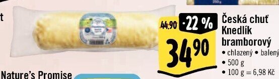 Knedlík bramborový Česká chuť
