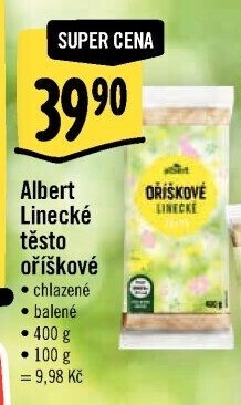 Linecké těsto Albert
