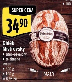 Mistrovský chléb Albert