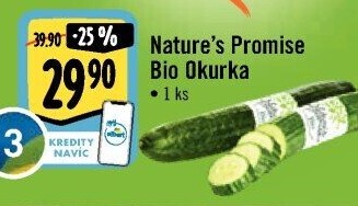 Okurka hadovka bio Nature'