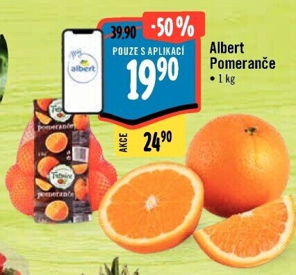 Pomeranče Albert