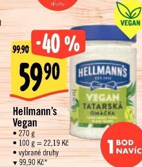 Produkty Vegan Hellmann'