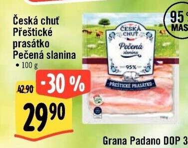Slanina pečená Přeštické prasátko Česká chuť