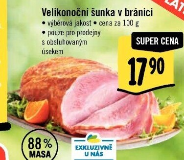 Šunka výběrová velikonoční