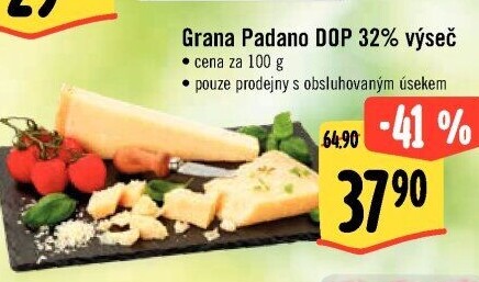 Sýr Grana Padano DOP 32%