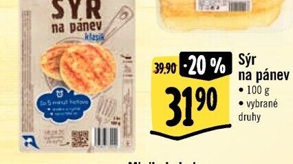 Sýr na pánev Madeta