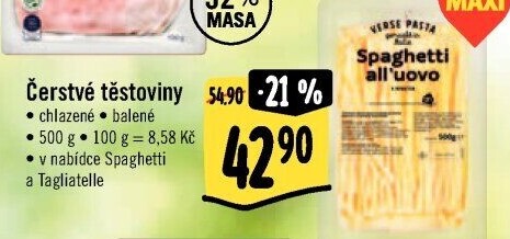 Těstoviny čerstvé Albert Heijn