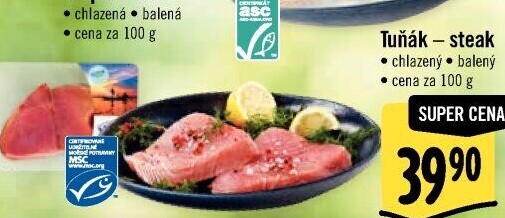 Tuňák steak Albert