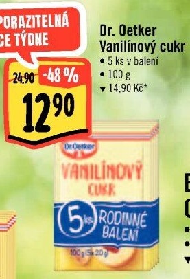 Vanilínový cukr Dr. Oetker