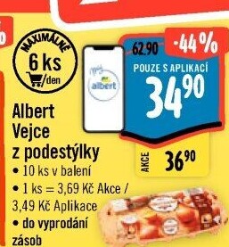Vejce z podestýlky Albert