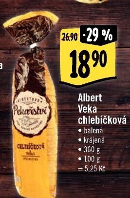 Veka chlebíčková Albert