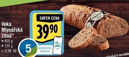 Veka Mlynářská žitná Albert