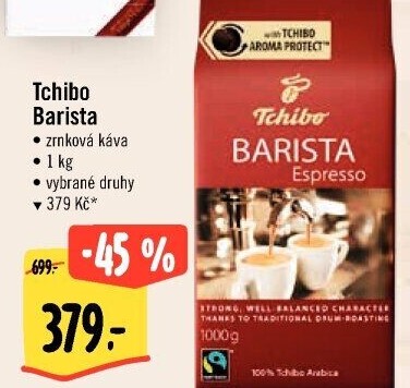 Zrnková káva Barista Tchibo