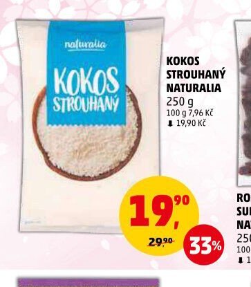 KOKOS STROUHANÝ NATURALIA