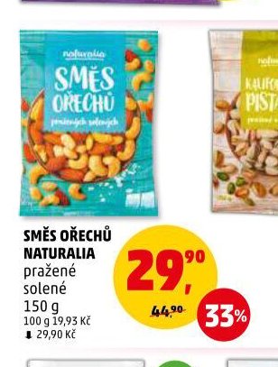 SMĚS OŘECHŮ NATURALIA