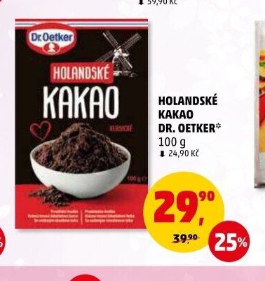 HOLANDSKÉ KAKAO DR. OETKER