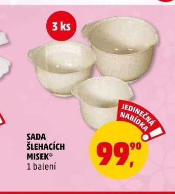 SADA ŠLEHACÍCH MISEK