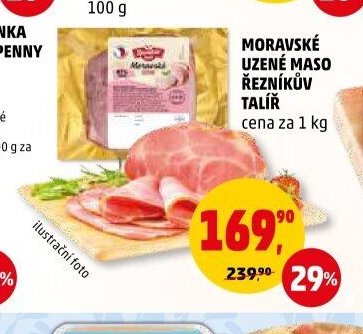 Moravské uzené maso Řezníkův talíř