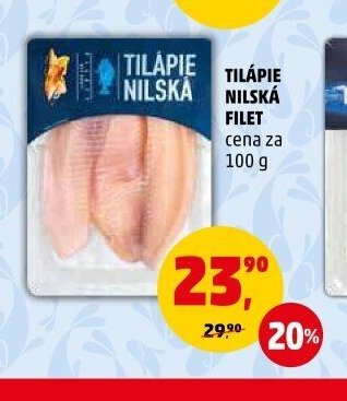 Tilápie nilská filet