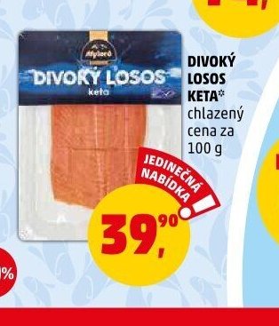 Divoký losos keta chlazený