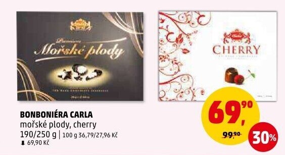 Bonboniéra Mořské plody Laguna Carla