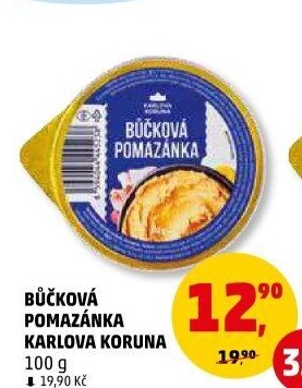 Bůčková pomazánka Karlova Koruna