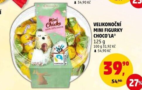 Čokoládové figurky velikonoční Choco'