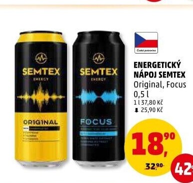 Energetický nápoj Semtex