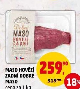 Hovězí zadní Dobré maso