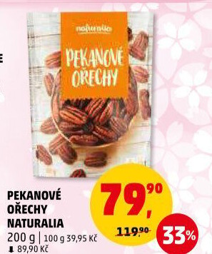 Pekanové ořechy Naturalia
