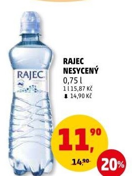 Přírodní voda Rajec