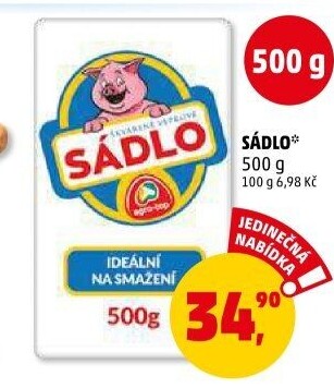 Sádlo vepřové škvařené