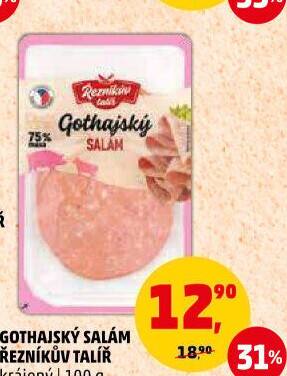 Salám Gothaj Řezníkův talíř