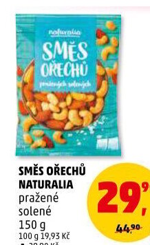Směs pražených ořechů Naturalia