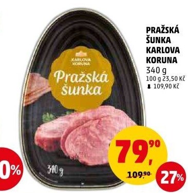 Šunka pražská Karlova Koruna