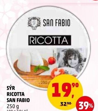Sýr Ricotta San Fabio