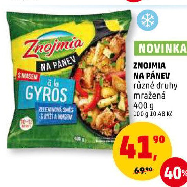 Zeleninová směs Na Pánev mražená Znojmia