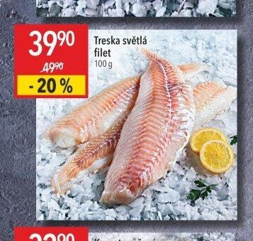 Treska světlá filet
