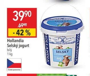 Hollandia Selský jogurt bílý 1 kg