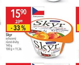 Skyr ochucený různé druhy 140 g