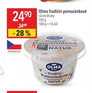Olma Tradiční pomazánkové různé druhy