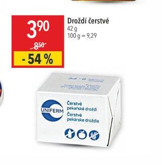 Droždí čerstvé