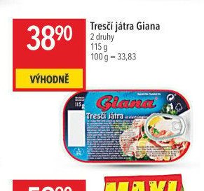 Tresčí játra Giana