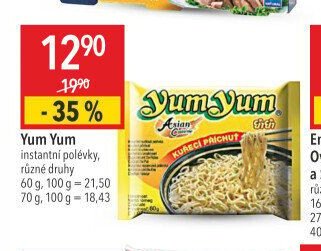 Yum Yum instantní polévky