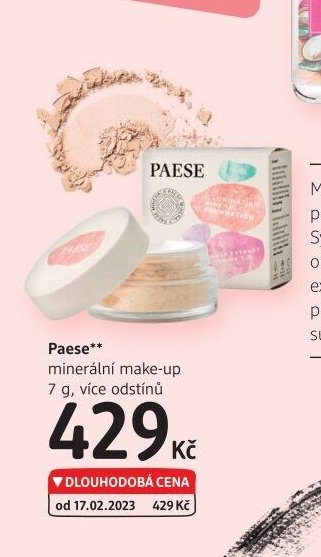 Paese minerální make-up